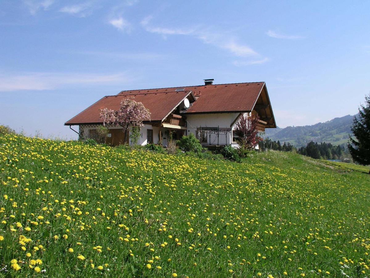 Ferienwohnungen Pension Sonnblick Krumbach  Exterior foto
