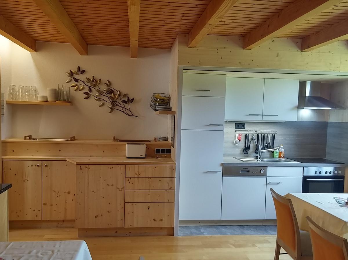 Ferienwohnungen Pension Sonnblick Krumbach  Exterior foto