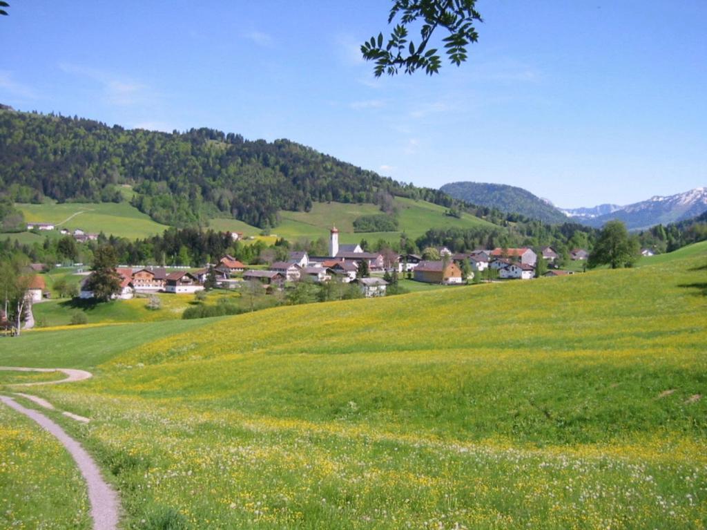 Ferienwohnungen Pension Sonnblick Krumbach  Exterior foto
